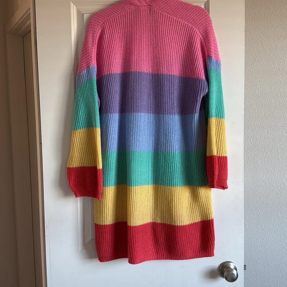 EUC Main Strip Rainbow Cardigan - Picture 6 of 6